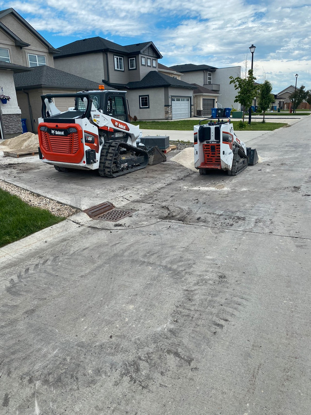 Skid steer services. in Excavation, Demolition & Waterproofing in Winnipeg - Image 2