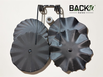 Summers MFG Supercoulter & Disk Parts 22" Blades: Turbo, 13 Wave, 8 Wave, and 8 Wave Notched 26" Pla...