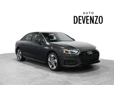 Disponible maintenant, cette 2023 Audi A4 Komfort quattro offre un excellent équilibre entre luxe, c...