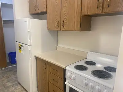 Spacious 2 bedroom in a beautiful, secure, and friendly building. This two bedroom unit features lar...