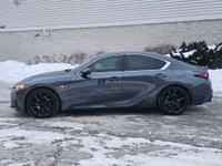 2024 LEXUS IS 300 F-SPORT 2 ONLY 11,000KM AWD / RED LEATHER INTERIOR / NAVIGATION / SUMMER WINTER RI... (image 2)