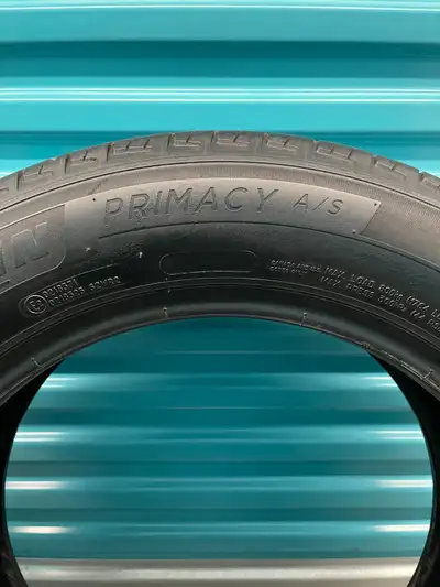 Pair2: 225/60R18 100H Michelin Primacy A/S. FIRM $140: Two Used All Seasons Tires. FIRM Tires Tread...