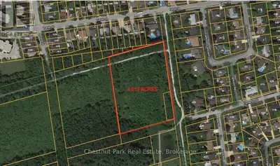 Prime Development Opportunity 4.013 Acres in the Heart of Collingwood. An exceptional opportunity aw...