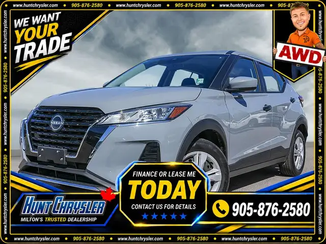 2025 Nissan Kicks Play S | Bsm | Frt Sns