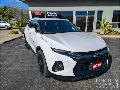 Clean CarFax, Nav, Remote Start, Sunroof, Wireless Phone Charger, & More! 2019 Chevrolet Blazer RS O...