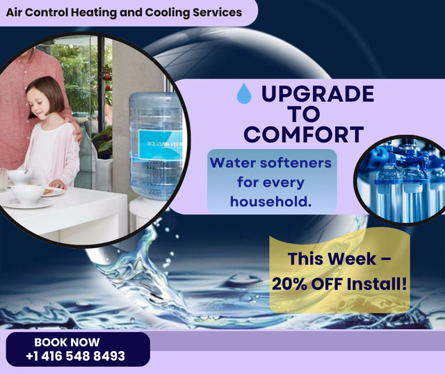 Ensure Family's Health with best water Softeners, Call NOW!! in Heaters, Humidifiers & Dehumidifiers in Cambridge
