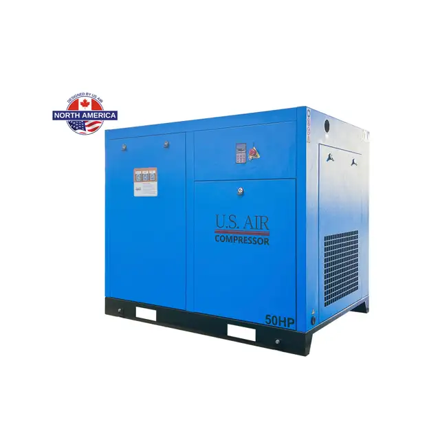 50 HP VFD Screw Air Compressor | 1-3 Phase | 208-600V in Other Business & Industrial in Oakville / Halton Region - Image 2