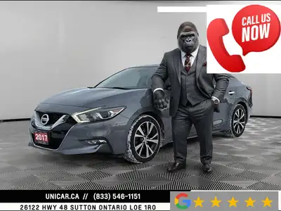 2017 Nissan Maxima SV No Accidents | Safety Certification Included Financing & Warranty Options Avai...