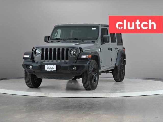 2021 Jeep Wrangler Unlimited Sport S 4WD w/ Apple CarPlay, Rearv in Cars & Trucks in City of Toronto - Image 2