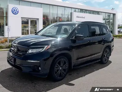Distinguish every drive with the striking 2021 Honda Pilot Black Edition. This exceptional Sport Uti...