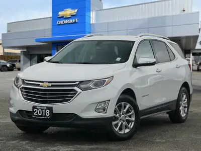 2018 Chevrolet Equinox Premier AWD Well-equipped, confident in all seasons, and refined for daily dr...
