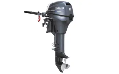 In Stock - 2027 Yamaha F8LMHB Long Shaft, Manual Start, Tiller Engine Regular Price $3,090 + HST - I...