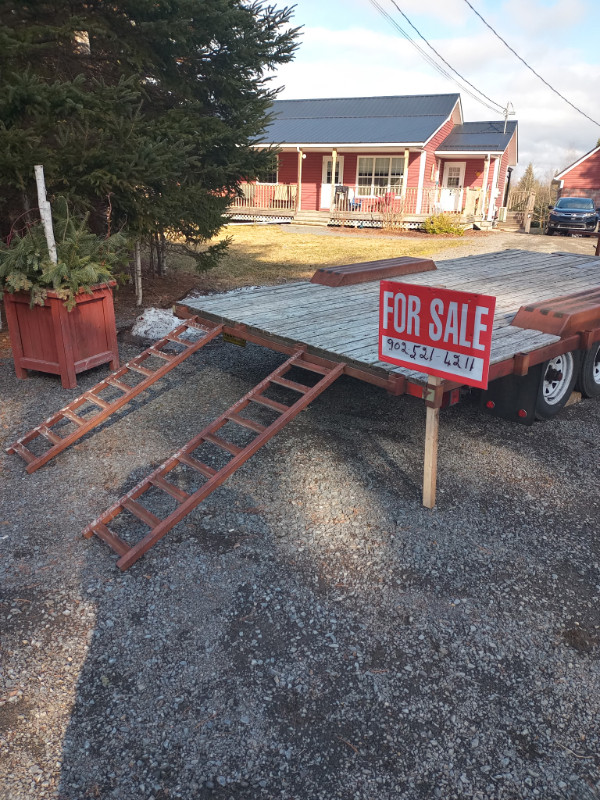 Utility Flat Deck Trailer For Sale in Cargo & Utility Trailers in Bridgewater