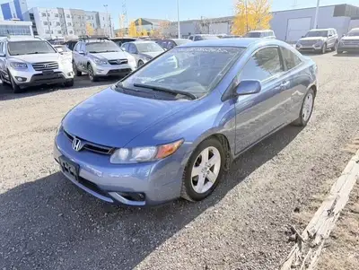 2006 HONDA CIVIC COUPE AUTO / ABACTIVE/ VERY LOW KM 150K Car located at SE location 4524 1st Street...