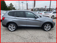2011 BMW X3 AWD 35I CARFAX VERIFIED, CLEAN TITLE 206,000KM AUTOMATIC TRANSMISSION GREY EXTERIOR ON B... (image 2)