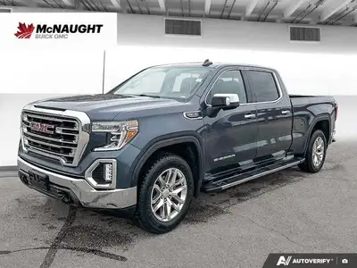 Experience the power and capability of this 2021 GMC Sierra 1500 SLT Crew Cab. Boasting a robust 5.3...