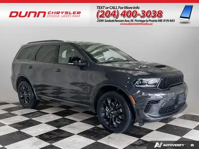 ====== 2026 Dodge Durango GT Plus AWD Blacktop in Vapour Grey -- Performance Meets Practicality in M...