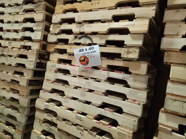 Happy MAY ♻️ S K I D S ♥️P A L L E T S  4 sale used SALE in Outdoor Tools & Storage in Mississauga / Peel Region - Image 8