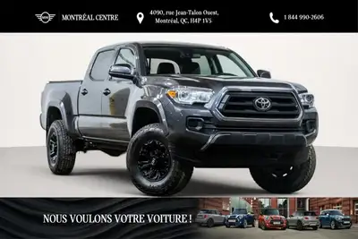 Découvrez ce superbe Toyota Tacoma 4WD SR5 Double Cab 6' Bed V6 AT 2022 d'occasion, sans aucun accid...