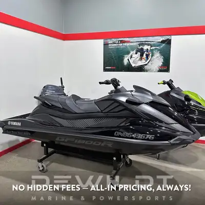 The Yamaha GP1800R HO is serious fun with its large displacement, advanced driver-focused technologi...
