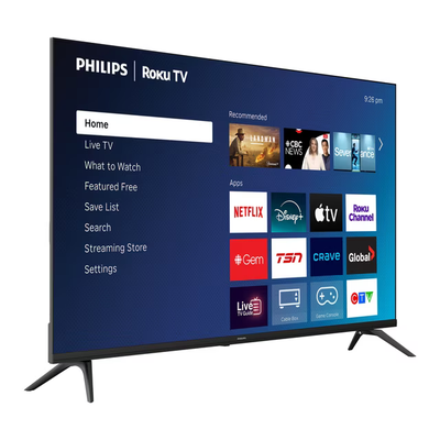 Philips 43" Full HD QLED Smart TV – Open Box, Brand New – $190, View more