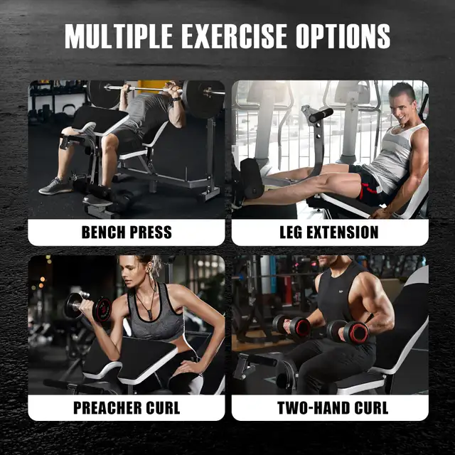 NEW ADJUSTABLE WEIGHT LIFTING BENCH 660 LBS HOME GYM  WLB1V0 in Exercise Equipment in Lloydminster - Image 4