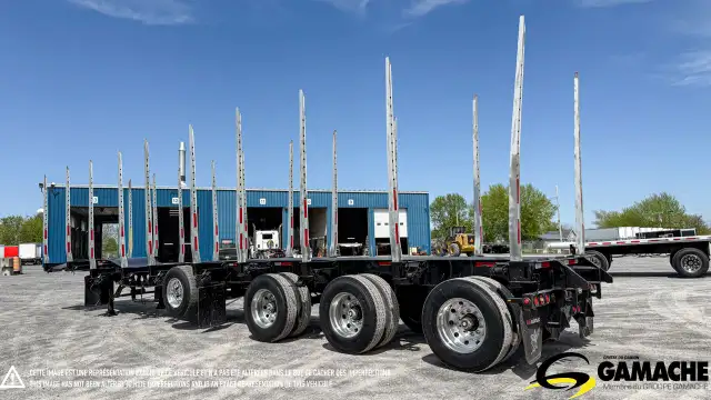 2018 MANAC 48' LOG TRAILER REMORQUE A BILLOTS in Heavy Equipment in Longueuil / South Shore - Image 6