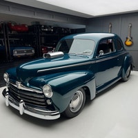 Check out this 1948 Ford Super Deluxe. This is an extremely well built Hot Rod that has huge dollars... (image 1)
