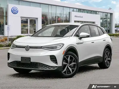 Electrify your drive with the all-new 2025 Volkswagen ID.4 Pro S, featuring a potent Electric Motor...