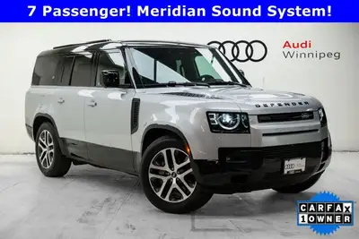 Discover unparalleled capability and comfort with the striking 2024 Land Rover Defender X-Dynamic SE...