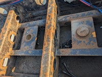 2002 Knight Double Drop RGN Lowbed 10 wide Lowboy mechanical detach neck., 10x24 main deck 2 pin nec... (image 4)