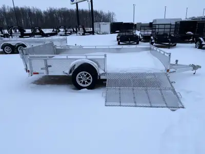 Canadian Mennonite Built Side Loader Aluminum Utility Trailer is $5,165.00 or $103.29/month! Ord: E1...
