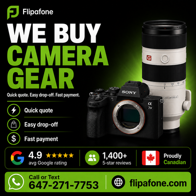 We Pay MORE — Guaranteed · Sony Canon Nikon Fujifilm CASH, View more