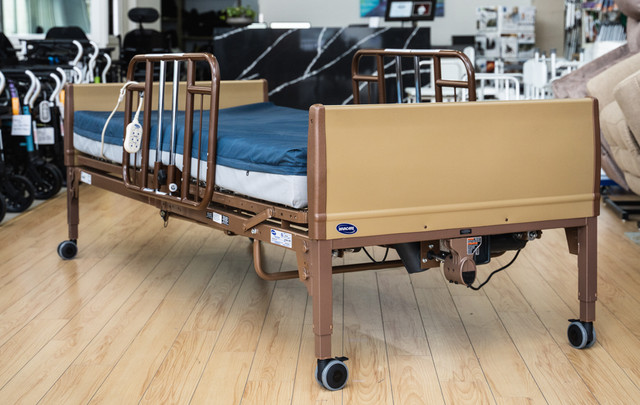 Invacare Homecare Hospital Bed with Solace Mattress in Health & Special Needs in Burnaby/New Westminster