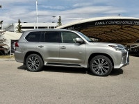 The LX 570 is a body-on-frame SUV powered by a robust 5.7L V8 engine. While it is built to handle ex... (image 1)