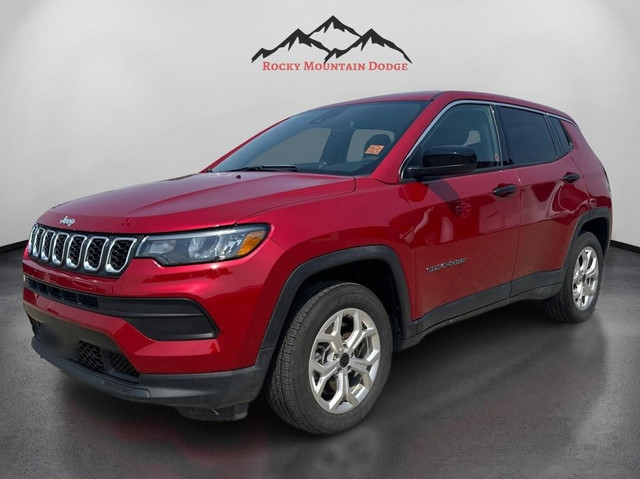 EX-COMPANY DEMO 2025 JEEP COMPASS SPORT 4X4 in Cars & Trucks in Red Deer - Image 2