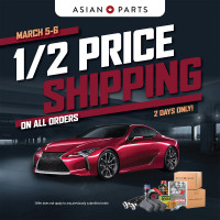 AsianParts.ca - 1/2 Price Shipping - Flat Rate - Canada Wide!