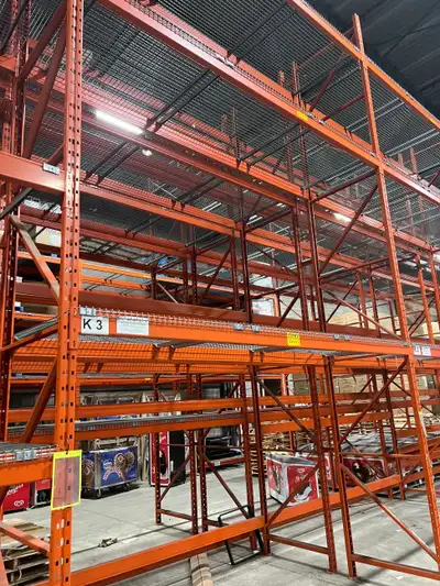 PALLET RACKING FOR SALE - NEW AND USED WAREHOUSE RACK IN STOCK We have a huge inventory of new and u...