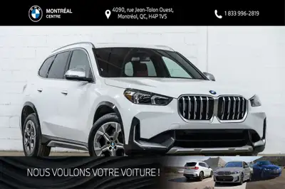 *English below* *Français:* Ce X1 xDrive28i de 36747 km, provenant d'un seul propriétaire ayant effe...
