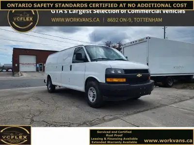 New Arrival - 2020 Chevrolet Express G2500 155in. Extended Wheel Base Cargo Van - Equipped with Econ...