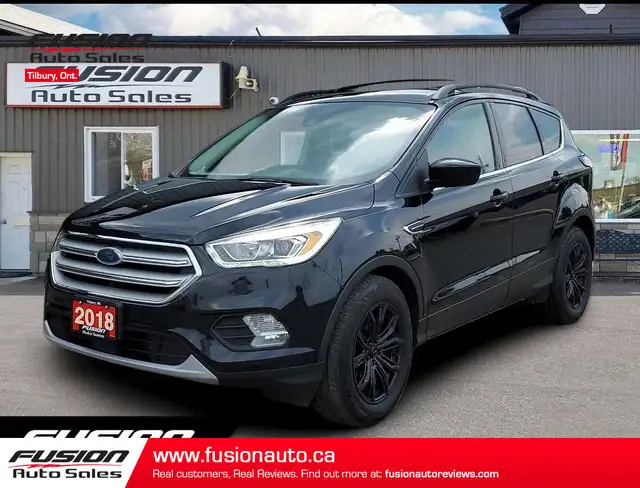 2018 Ford Escape SEL 4WD-LEATHER-PAN ROOF-NAVIGATION-REMOTE STAR