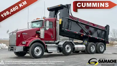 Heavy truck - # STOCK: C-37057 2022 KENWORTH T800 BENNE BASCULANTE / CAMION DOMPEUR 12 ROUES 2022 KE...