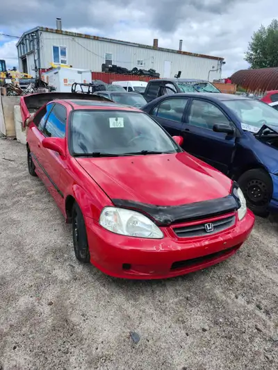 ROGER HONDA CIVIC SI 2 Door Coupe 164688 KM AIR BAGS OK , AUTO EN MARCHE ,AUTO ACCIDENTE V.G.A , ,VO...