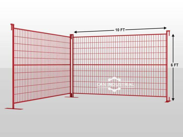 Temporary Fence Panels- Safety Wire Fast  Fence REDUCED PRICES in Decks & Fences in Mississauga / Peel Region - Image 3