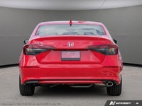 Introducing the stunning 2026 Honda Civic in an eye-catching red, designed to impress with its styli... (image 4)