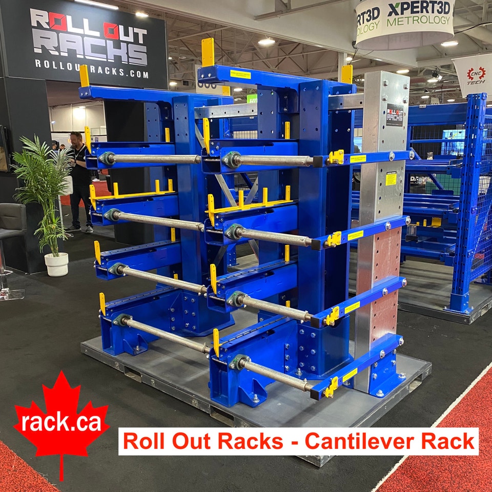 Rollout Rack Rack Storage Systems / pallet racking / cantilever ...