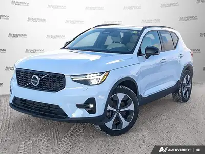 Sturdy and dependable, this 2024 Volvo XC40 Plus Dark Theme | AWD | Panoramic Sunroof | 360 View Cam...