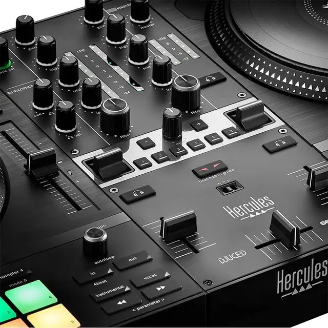 Hercules DJControl Inpulse T7 2-Deck Motorized DJ Controller in Performance & DJ Equipment in Red Deer - Image 5
