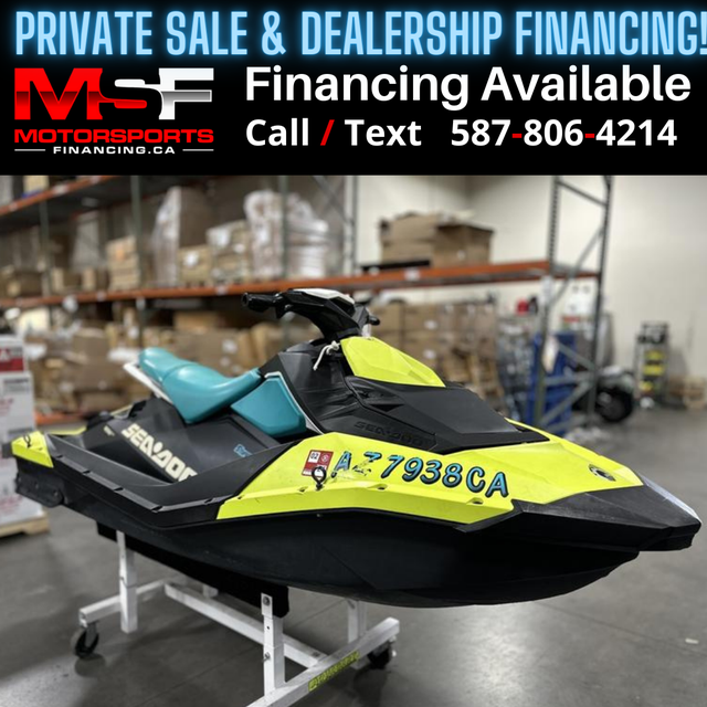 2019 SEADOO SPARK 2UP SOUND (FINANCING AVAILABLE) in Personal Watercraft in Strathcona County - Image 2