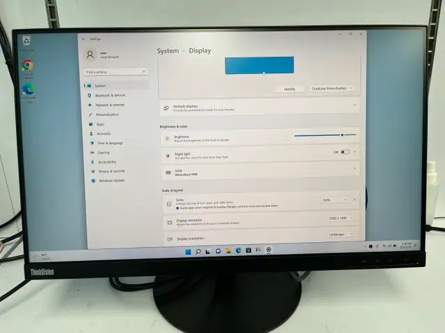 Lots of 24 inches 2K  monitors, frameless, --UNIWAY 8TH STREET63735877327105121